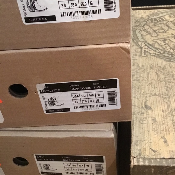 NEW Liberty Black Lana Napa Cobre fringe bootie (7) - Picture 14 of 14